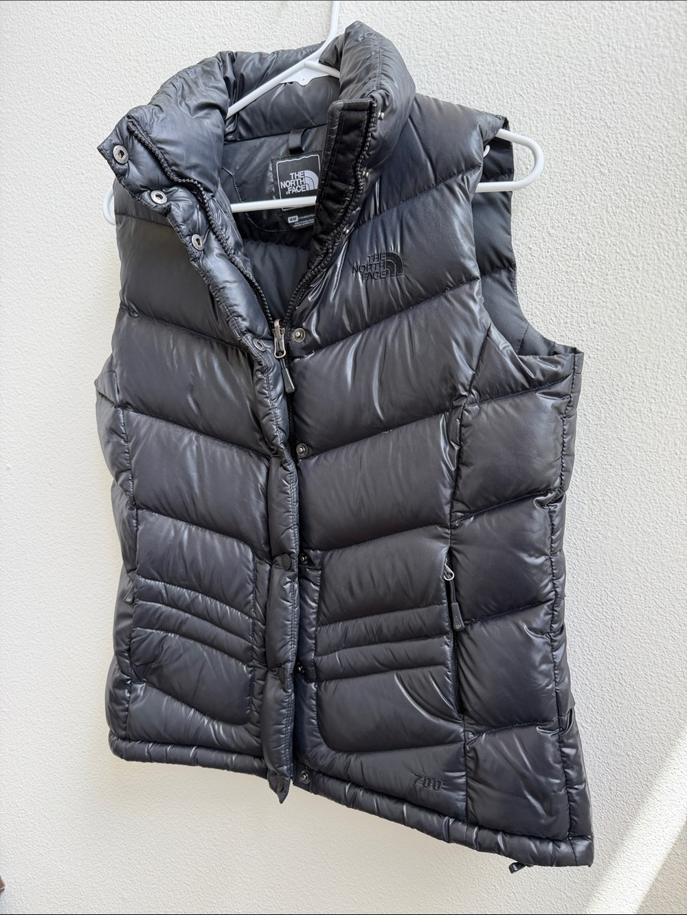 The North Face 700 Series Down Fill Puffer Vest Black Size Medium - Picture 4 of 7